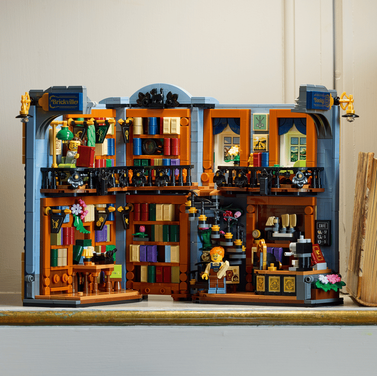 11379 LEGO® Icons Kitabevi: Kitaplık Dekoru