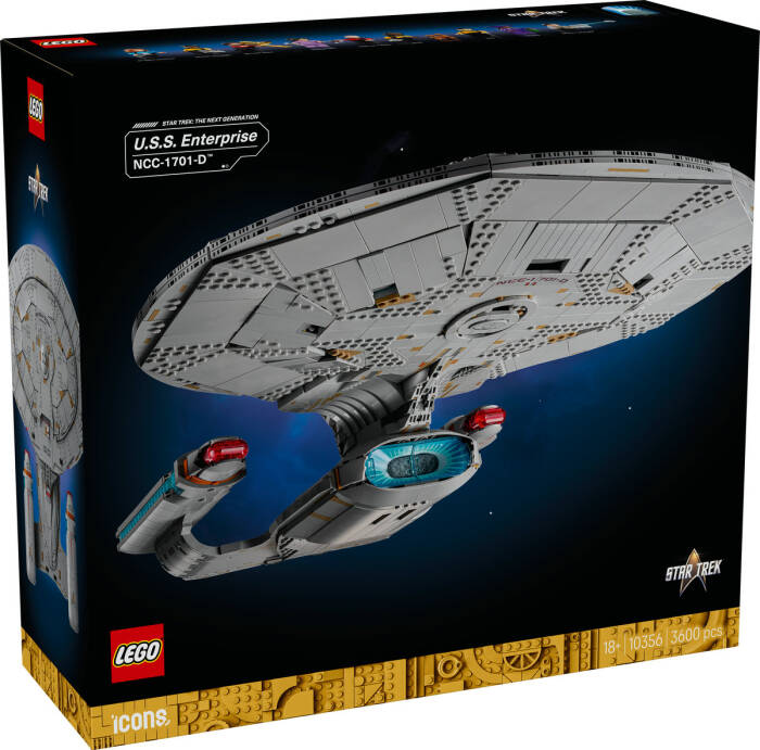 10356 LEGO® Icons Star Trek: U.S.S. Enterprise NCC-1701-D™ - 2