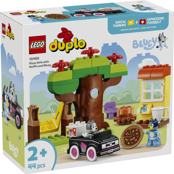 10469 LEGO® DUPLO® Bluey Pizzacı Kızlar: Muffin ve Bluey - 2