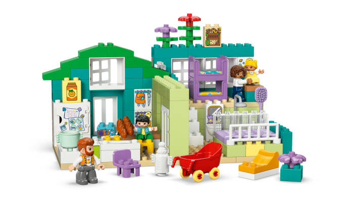 10470 LEGO® DUPLO® 3’ü 1 Arada Figürlü Modern Aile Evi - 5