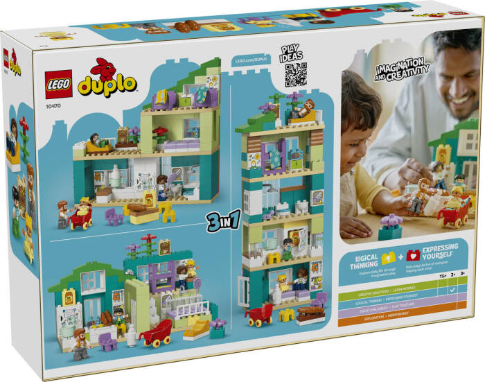 10470 LEGO® DUPLO® 3’ü 1 Arada Figürlü Modern Aile Evi - 7