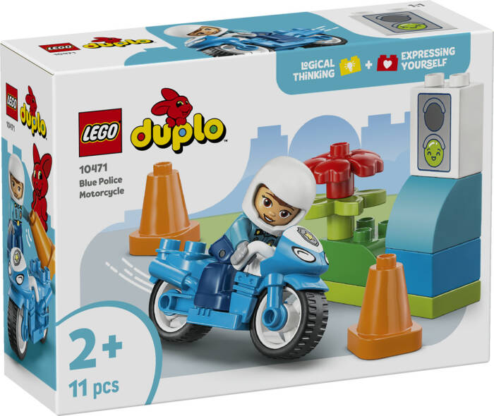 10471 LEGO® DUPLO® Mavi Polis Motosikleti - 2