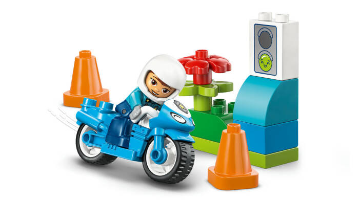 10471 LEGO® DUPLO® Mavi Polis Motosikleti - 3