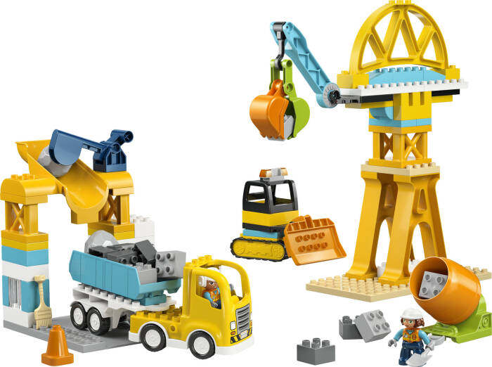 10476 LEGO® DUPLO® 3’ü 1 Arada İnşaat Sahası ve Araçları - DUPLO®