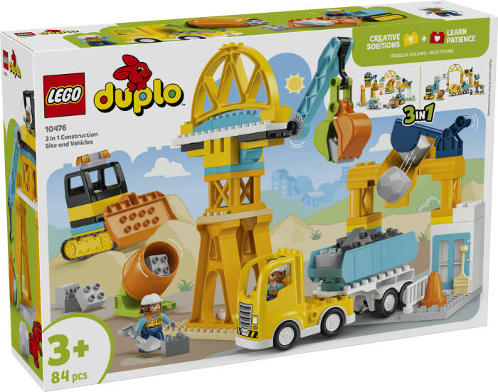 10476 LEGO® DUPLO® 3’ü 1 Arada İnşaat Sahası ve Araçları - 2