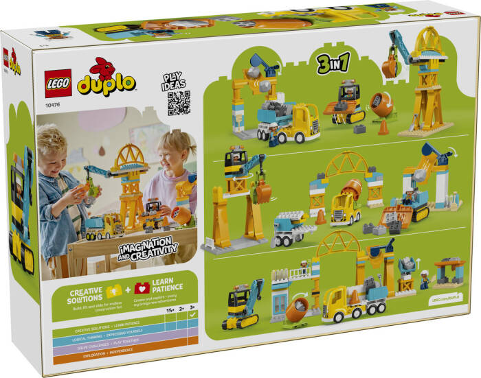 10476 LEGO® DUPLO® 3’ü 1 Arada İnşaat Sahası ve Araçları - 7