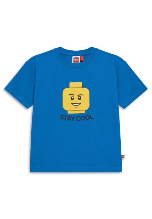 1101-1341-557 LEGO® T-Shirt - Çocuk - Mavi - LEGO Iconic