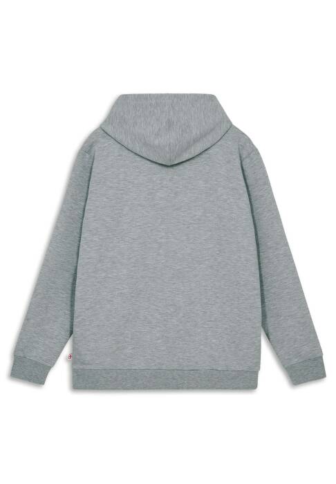 1101-1483-912 LEGO® Kapüşonlu Sweatshirt - Yetişkin - Melanj Gri - 2