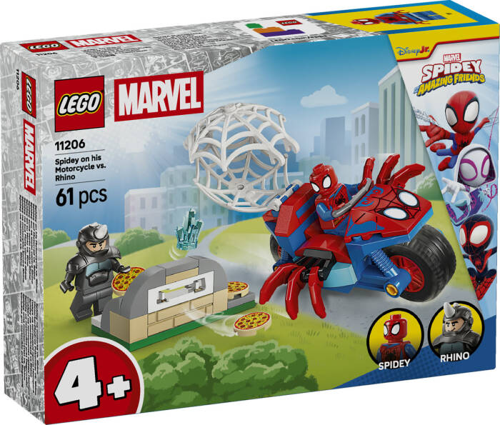 11206 LEGO® Spidey Motosikletli Spidey, Rhino’ya Karşı - 2
