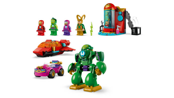 11211 LEGO® Disney Junior Marvel Loki, Iron Man Takımına Karşı - 4