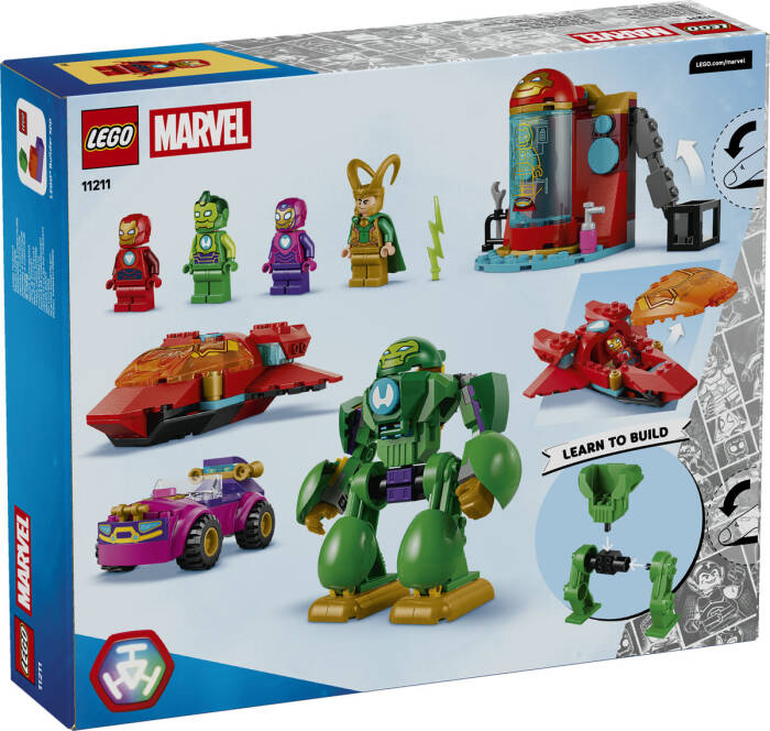 11211 LEGO® Disney Junior Marvel Loki, Iron Man Takımına Karşı - 7