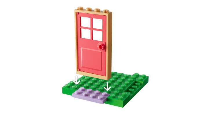 11212 LEGO® Gabby's Dollhouse Peri Kedi’nin Bahçe Evi - 6
