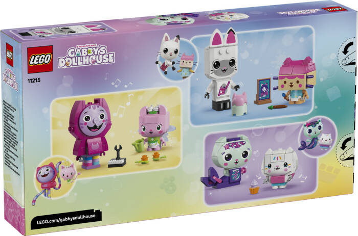 11215 LEGO® Gabby's Dollhouse Gabby'nin Parçalarla İnşa Edilen Kedi Arkadaşları - 7