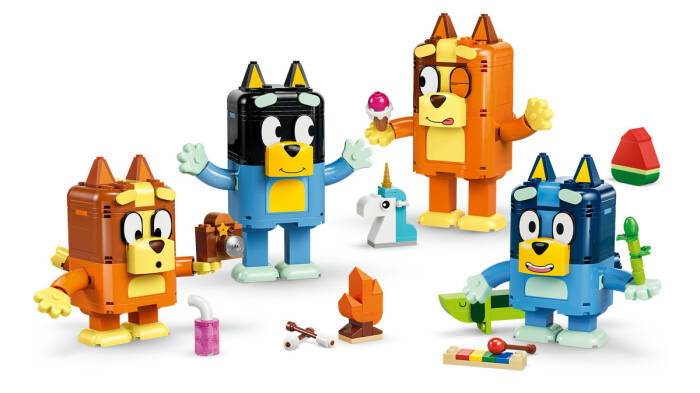 11217 LEGO® Bluey Parçalarla İnşa Edilen Bluey Ailesi - 3
