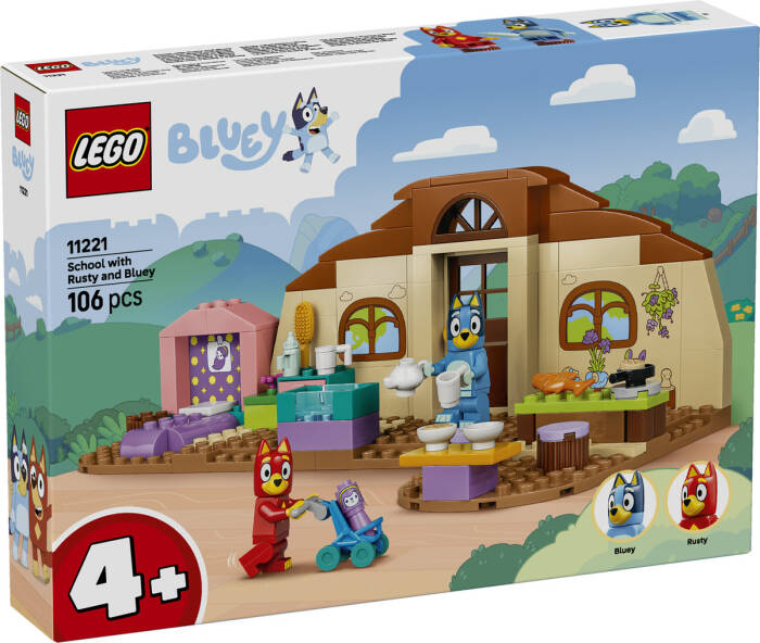 11221 LEGO® Bluey Rusty ve Bluey ile Okul - 2