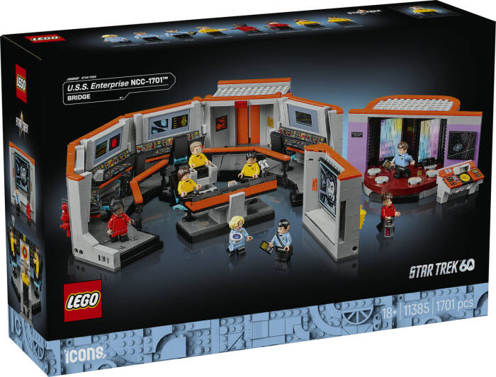 11385 LEGO® Icons Star Trek: U.S.S. Enterprise NCC-1701™ Köprüsü - 2
