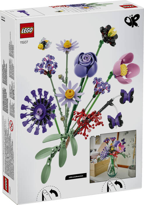 11507 LEGO® Botanicals Olivia Rodrigo'nun Çiçek Buketi - 6