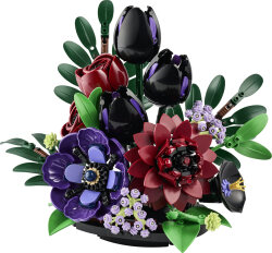 11513 LEGO® Botanicals Koyu Renk Çiçek Aranjmanı - 1