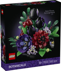 11513 LEGO® Botanicals Koyu Renk Çiçek Aranjmanı - 2