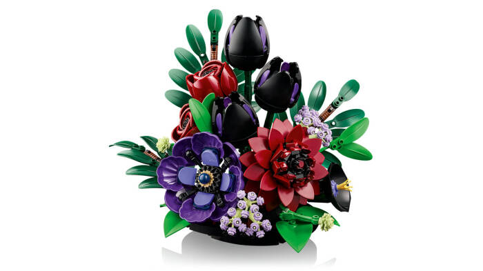11513 LEGO® Botanicals Koyu Renk Çiçek Aranjmanı - 4