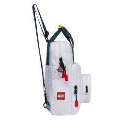 20319-0001 Premium Çift Kullanımlı LEGO® Yapım Parçası Çocuk Sırt Çantası - Beyaz - 3