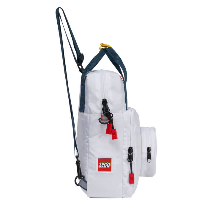 20319-0001 Premium Çift Kullanımlı LEGO® Yapım Parçası Çocuk Sırt Çantası - Beyaz - 3