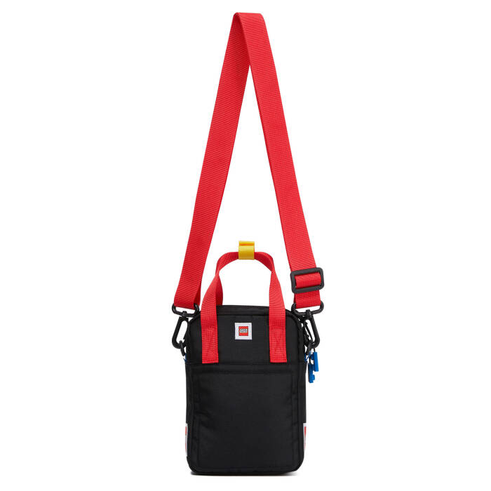 20323-0354 Premium 1x1 LEGO® Yapım Parçası Çapraz Çanta - Siyah - Çok Renkli - 2