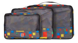 20368-2607 3 Parça Seyahat Düzenleyici Seti - Renkli LEGO® Yapım Parçası - LEGO Iconic