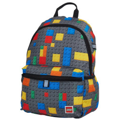 20375-2607 Colorblock Sırt Çantası - Renkli LEGO® Yapım Parçası - LEGO Iconic