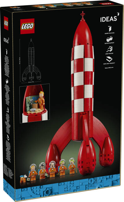 21367 LEGO® Ideas Tenten® Ay Roketi - 7