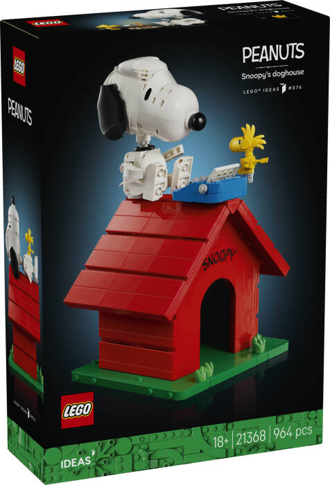 21368 LEGO® Ideas Peanuts: Snoopy'nin Köpek Kulübesi - 2