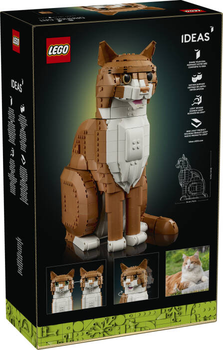 21376 LEGO® Ideas Turuncu Kedi - 7