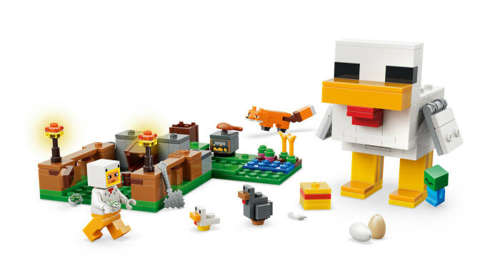 21585 LEGO® Minecraft® Tavuk Çiftliği - 5