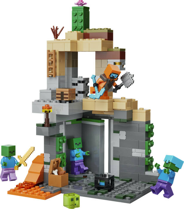 21587 LEGO® Minecraft® Zombi Zindanı - 1