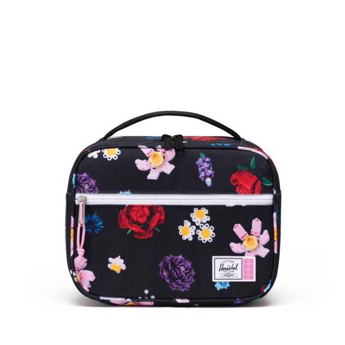 30139-07027 Herschel x LEGO® Pop Quiz | Termal Beslenme Çantası - Falling Florals - 1