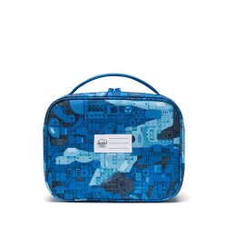 30139-07463 Herschel x LEGO® Pop Quiz | Termal Beslenme Çantası - Abstract Bricks Blue - 3