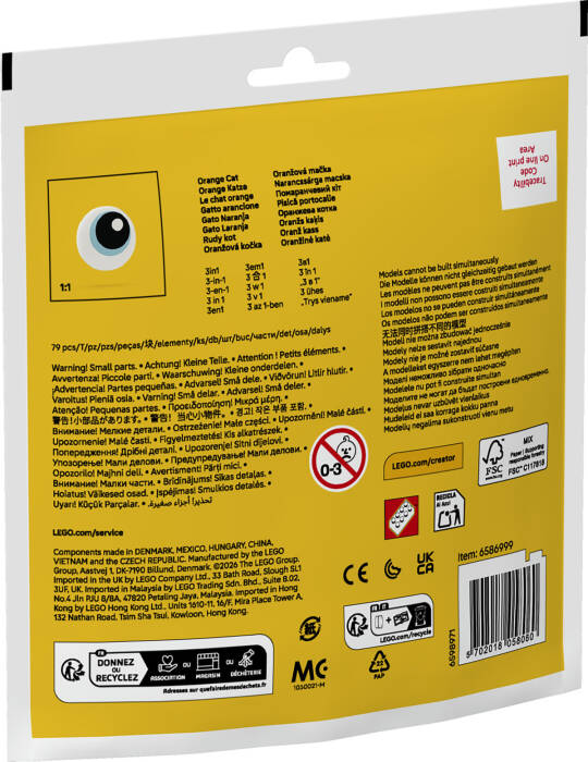 30714 LEGO® Creator Turuncu Kedi - 3