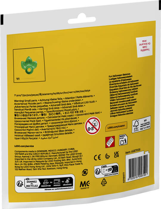 30717 LEGO® Creator Eğlenceli Cadılar Bayramı İskeleti - 3