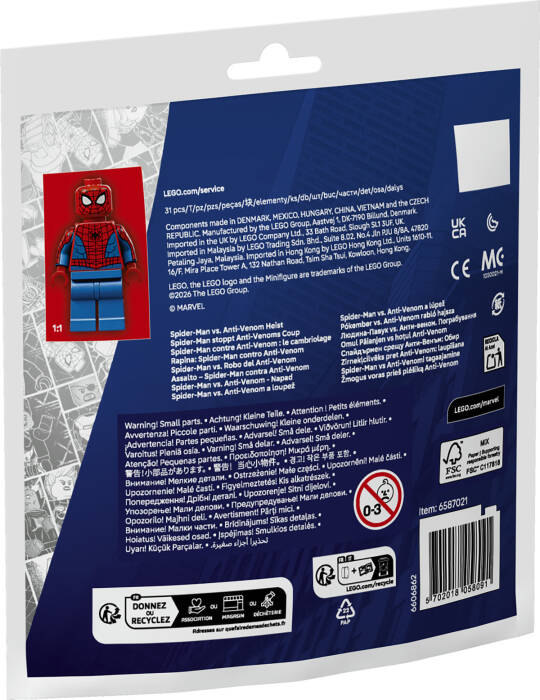 30725 LEGO® | Marvel Örümcek Adam, Anti Venom Soygununa Karşı - 3
