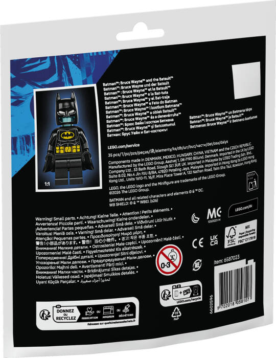 30726 LEGO® DC Batman™ Batman™: Bruce Wayne™ ve Batsuit™ - 3