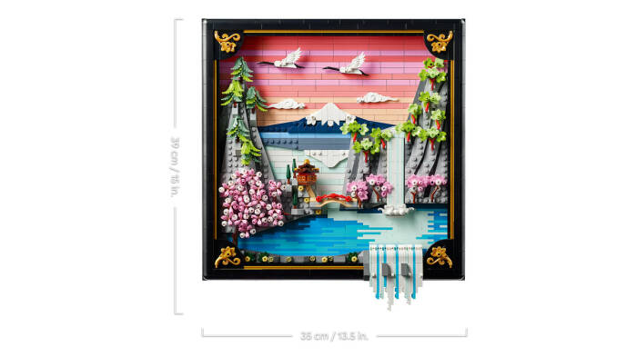 31218 LEGO® Art Japon Kiraz Çiçeği Manzarası - 6