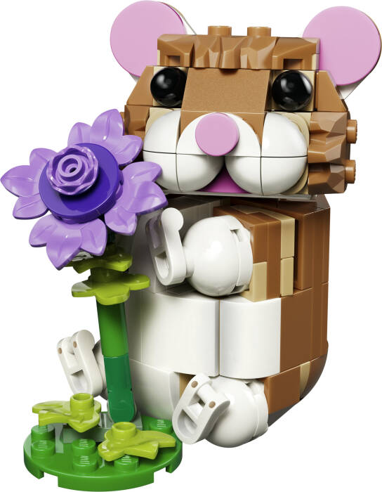 31376 LEGO® Creator Sevimli Hamster ile Çiçek - 1