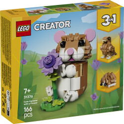 31376 LEGO® Creator Sevimli Hamster ile Çiçek - Creator 3-in-1 (1)