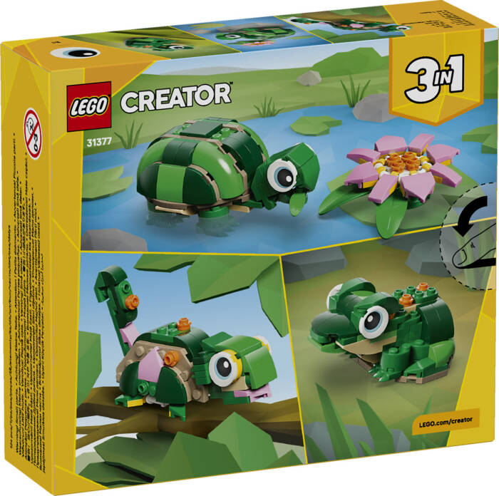 31377 LEGO® Creator Kaplumbağa ile Nilüfer Çiçeği - 7