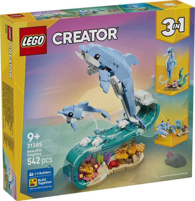 31385 LEGO® Creator Deniz Hayvanları: Güzel Yunuslar - 2