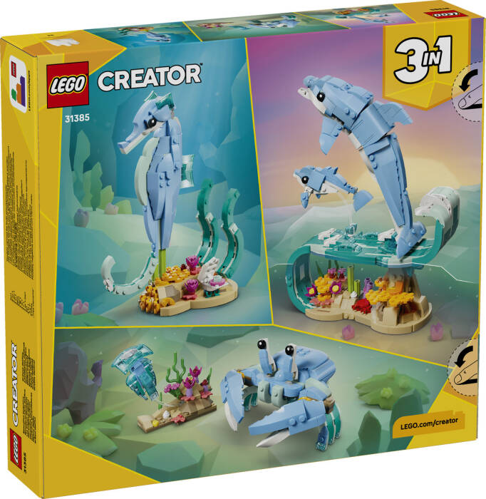 31385 LEGO® Creator Deniz Hayvanları: Güzel Yunuslar - 7