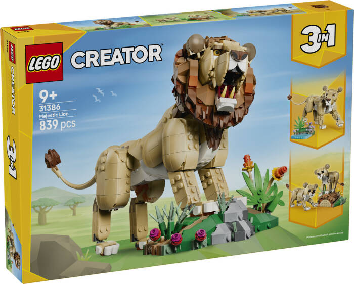 31386 LEGO® Creator Vahşi Hayvanlar: Görkemli Aslan - 2