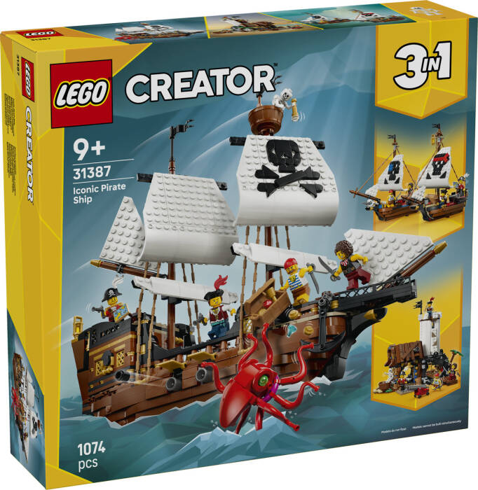 31387 LEGO® Creator İkonik Korsan Gemisi - 2