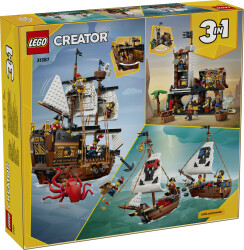 31387 LEGO® Creator İkonik Korsan Gemisi - 7