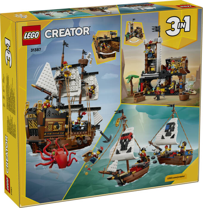 31387 LEGO® Creator İkonik Korsan Gemisi - 7